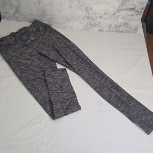 Luga black and grey pant leggings